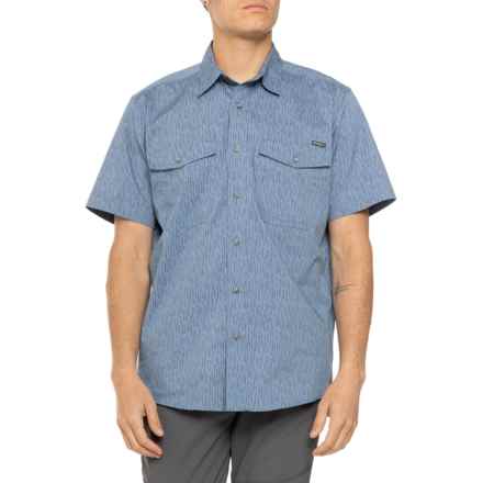 Eddie Bauer Pro Creek Perforated Shirt - Short Sleeve in Chambry