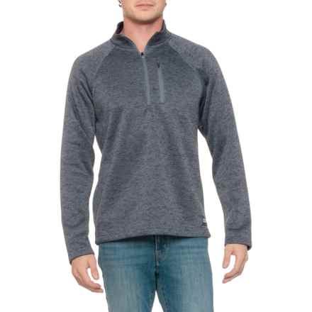 Eddie Bauer Radiator Pullover Shirt - Zip Neck, Long Sleeve in H. Turbulence