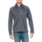 Eddie Bauer Radiator Pullover Shirt - Zip Neck, Long Sleeve in H. Turbulence