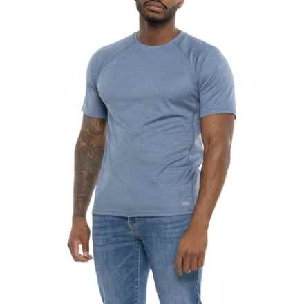 Eddie Bauer Raglan T-Shirt - Short Sleeve in H. China Blue