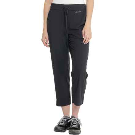 Eddie Bauer Rapids Hiking Capris in Black