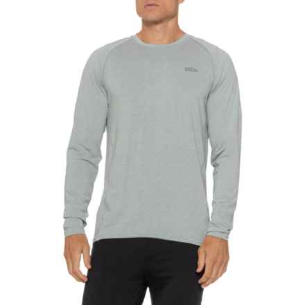 Eddie Bauer Rash Guard - UPF 40, Long Sleeve in Dusty Loden Heather