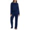 Eddie Bauer Ribbed-Knit Lounge Set - Long Sleeve in Medieval Blue