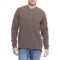 Eddie Bauer Ridges Henley Shirt - Long Sleeve in H. Coffee Bean