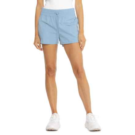 Eddie Bauer Ripstop Hiking Shorts in Blue Fog