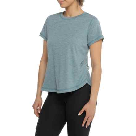 Eddie Bauer River T-Shirt - UPF 50, Short Sleeve in Atlantic