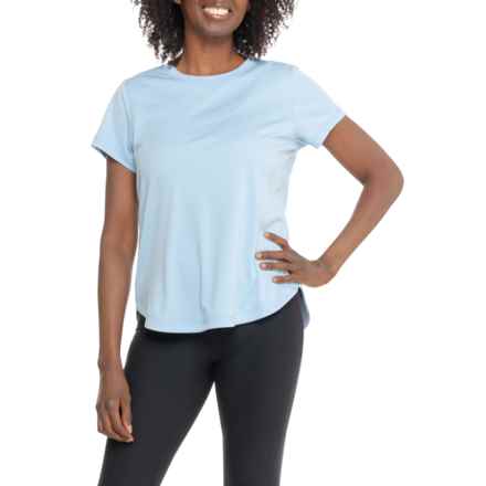 Eddie Bauer River T-Shirt - UPF 50, Short Sleeve in H. Cerulean - Closeouts