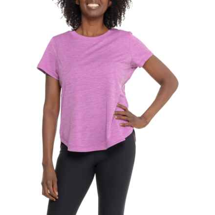 Eddie Bauer River T-Shirt - UPF 50, Short Sleeve in H. Willowherb - Closeouts