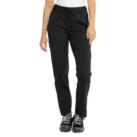 Eddie Bauer Roll-Up Pants in Black