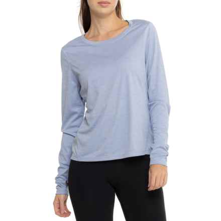 Eddie Bauer Rosette T-Shirt - UPF 50, Long Sleeve in Blue
