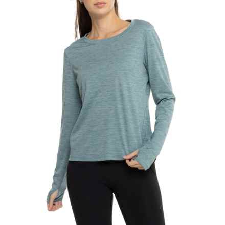 Eddie Bauer Rosette T-Shirt - UPF 50, Long Sleeve in Green