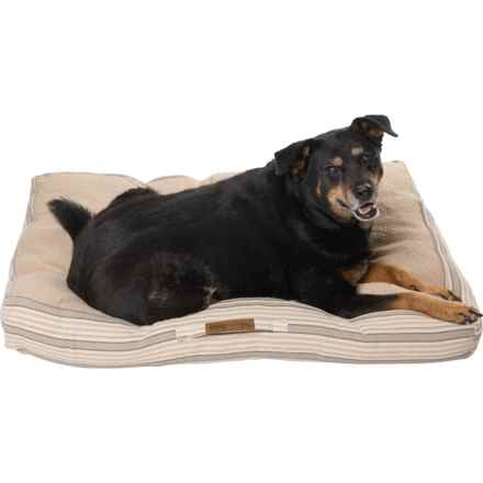Eddie Bauer Sherpa Dog Bed - 42x30x6” in Beige