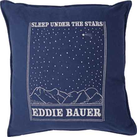 Eddie Bauer Sleep Under the Stars Throw Pillow - 20x20” in Navy