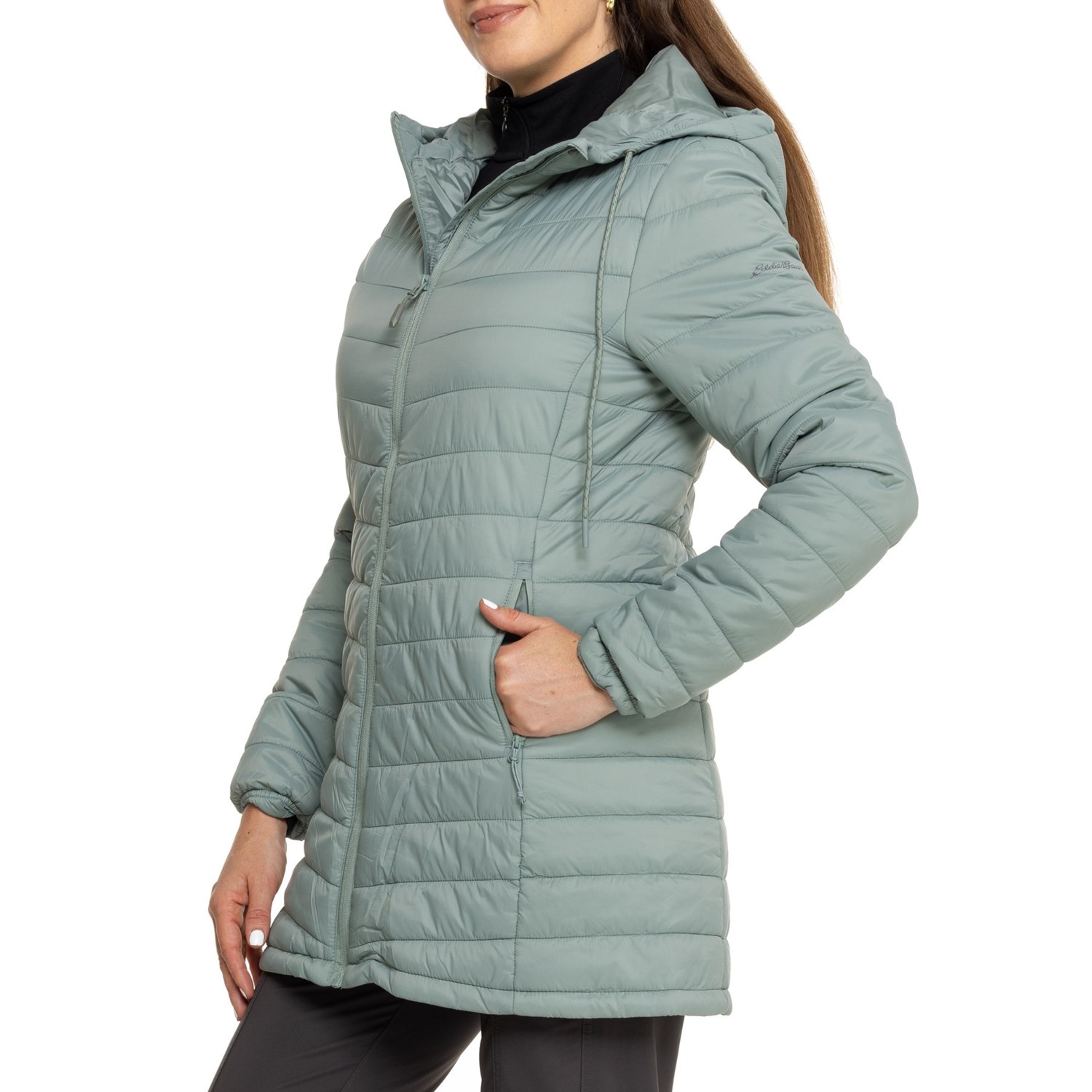 Eddie bauer long puffer coat best sale