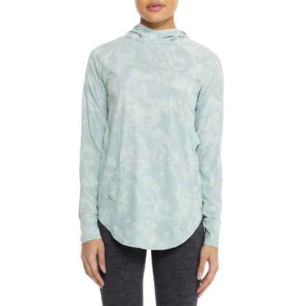 Eddie Bauer Solarfoil Print Hoodie - UPF 50 in Celadon