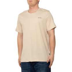 Eddie Bauer Solid Lounge T-Shirt - Short Sleeve in Ecru