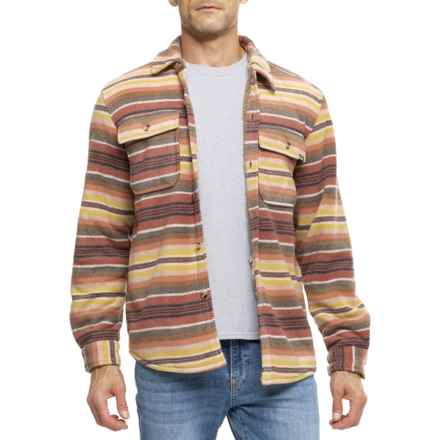 Eddie Bauer Sparrow Shirt Jacket in Bison Stripe