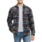 Eddie Bauer Sparrow Shirt Jacket in Southwest Stripe Outer Space