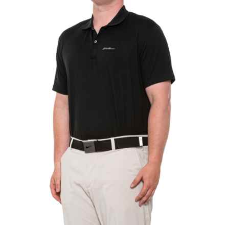 Eddie Bauer Sport-Performance Polo Shirt - Short Sleeve in Black