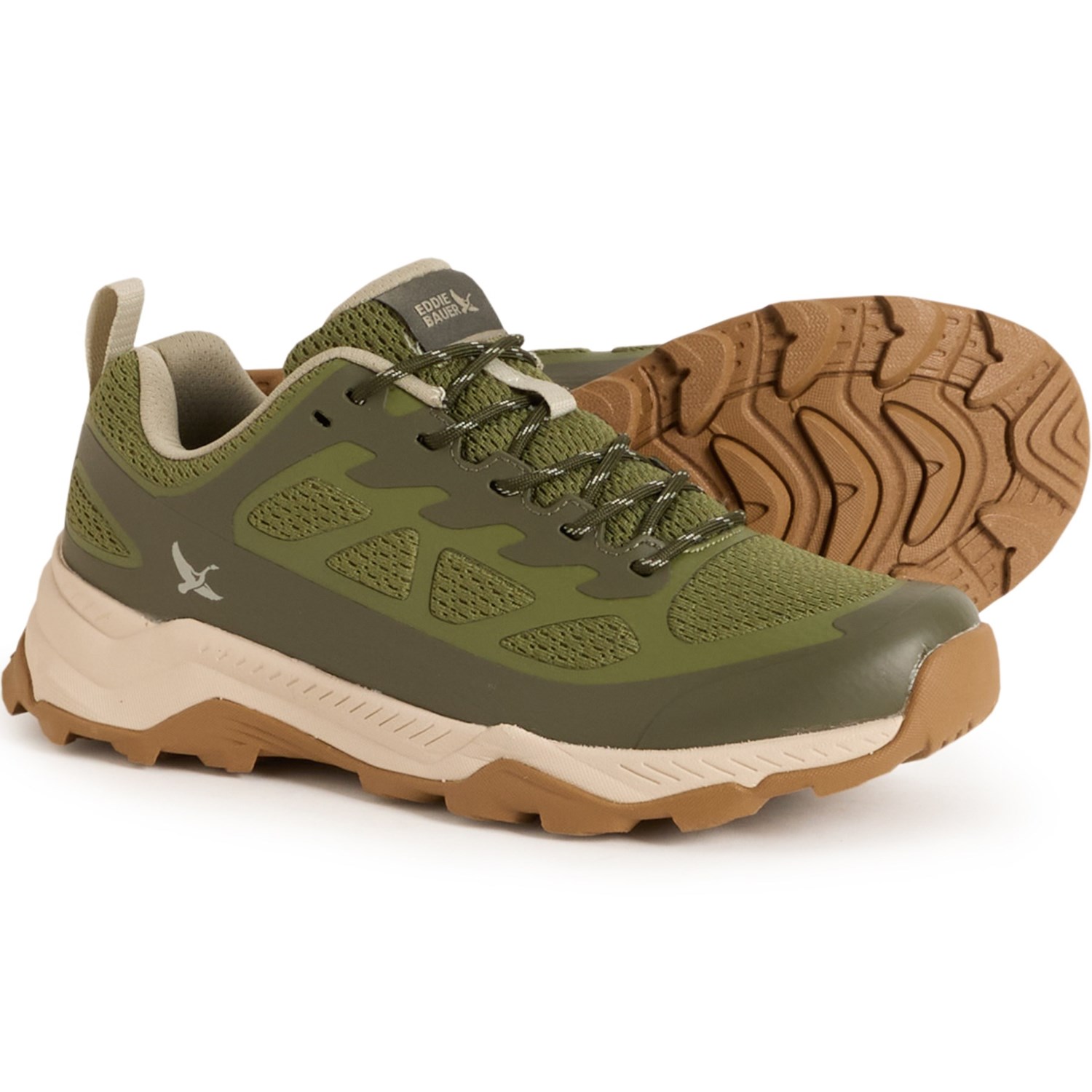 (取寄) エディーバウアー メンズ スターリング ロウ ハイキング シューズ Eddie Bauer men Sterling Low Hiking Shoes (For Men)  Green Eddie Bauer Sterling Low Hiking Shoes (For Men) - Save 33%