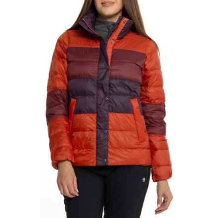 Eddie Bauer Stratustherm Down Jacket - 650 Fill Power in Redclay