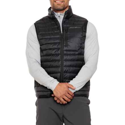 Eddie Bauer Stratustherm Down Vest - 650 Fill Power in Black