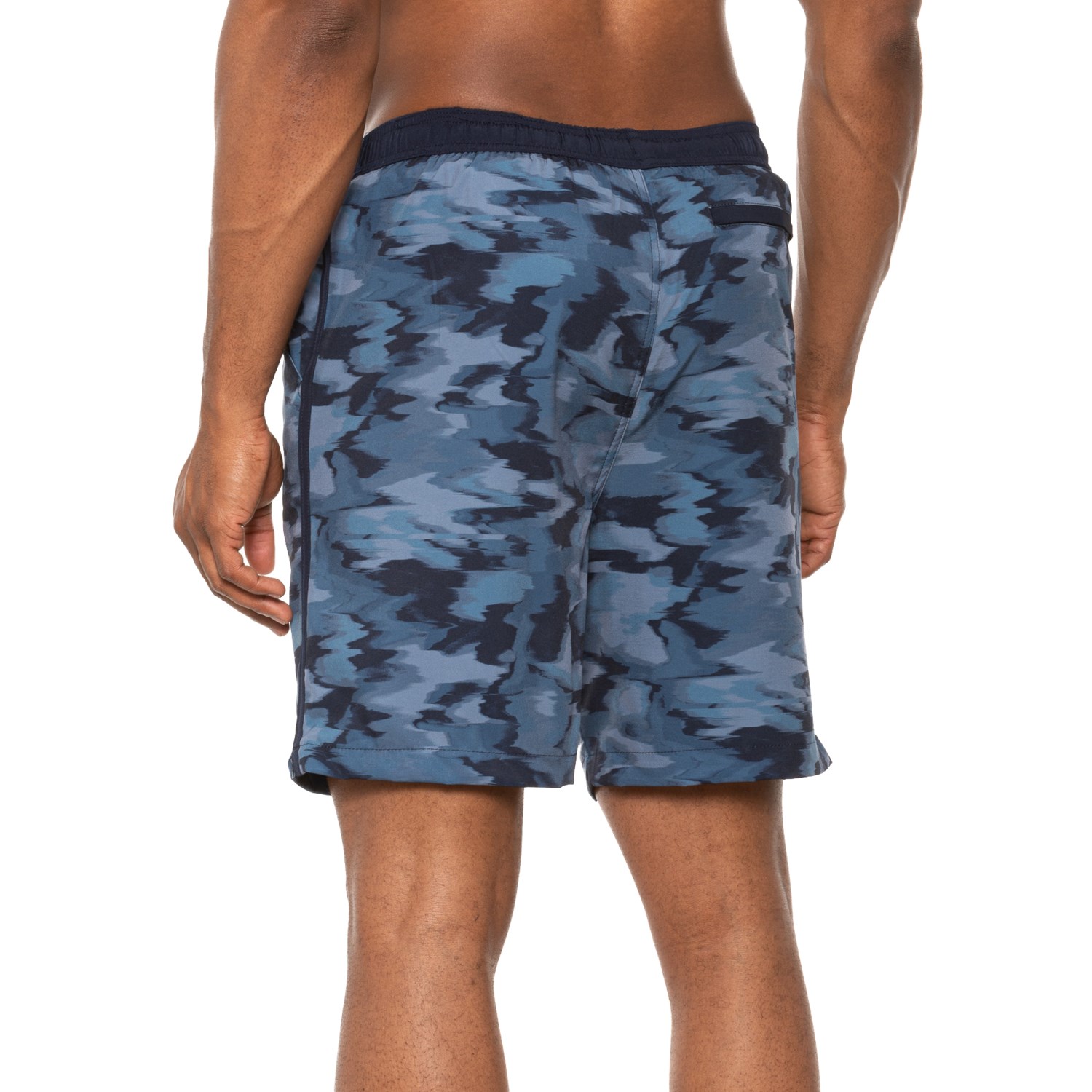 Eddie Bauer Stretch Camo Volley Swim Trunks UPF 50, Compression Liner