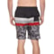 7YMDF_2 Eddie Bauer Stripe E-Board Swim Trunks - UPF 50, 8”