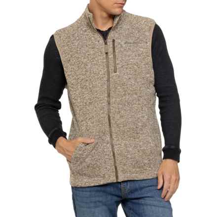 Eddie Bauer Sweater Fleece Vest in Hunter