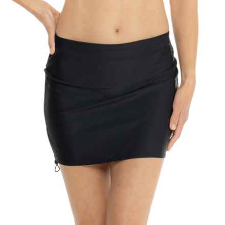 Eddie Bauer Swim Skirt Bikini Bottoms - UPF 50 in Black