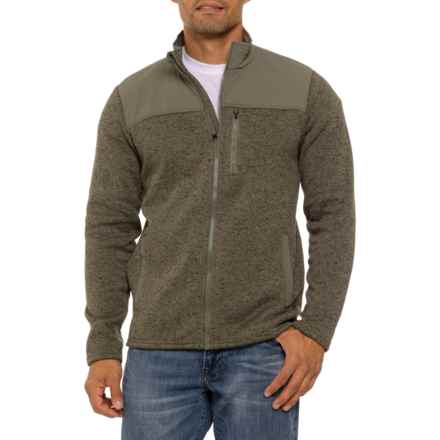 Eddie Bauer Sycamore Full-Zip Knit Sweater Jacket in Beetle