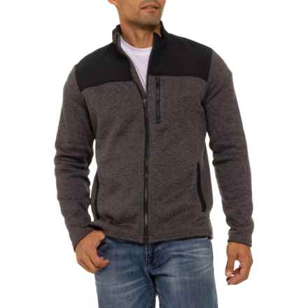 Eddie Bauer Sycamore Full-Zip Knit Sweater Jacket in Charcoal