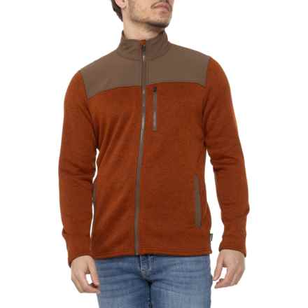 Eddie Bauer Sycamore Full-Zip Knit Sweater Jacket in H. Arabian Spice