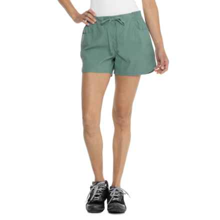 Eddie Bauer Tech Pull-On Shorts - UPF 50+ in Dusty Loden