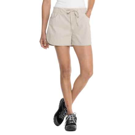 Eddie Bauer Tech Pull-On Shorts - UPF 50+ in Pumice