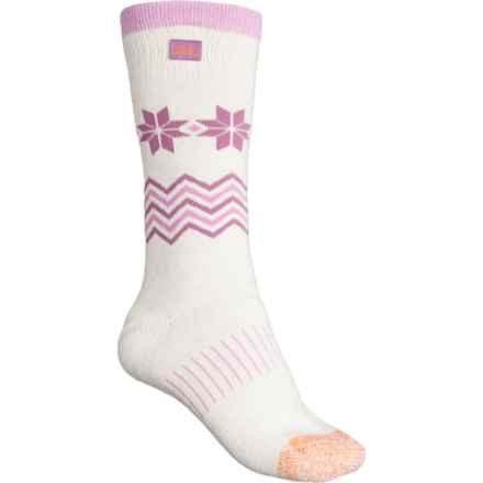 Eddie Bauer Thermal Dura Heat Lite Socks - Crew (For Women) in Grey Marl