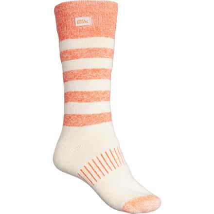 Eddie Bauer Thermal Dura Heat Lite Socks - Crew (For Women) in Orange