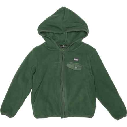 Eddie Bauer Toddler Boys Quest Fleece Jacket - Zip Front in Basil