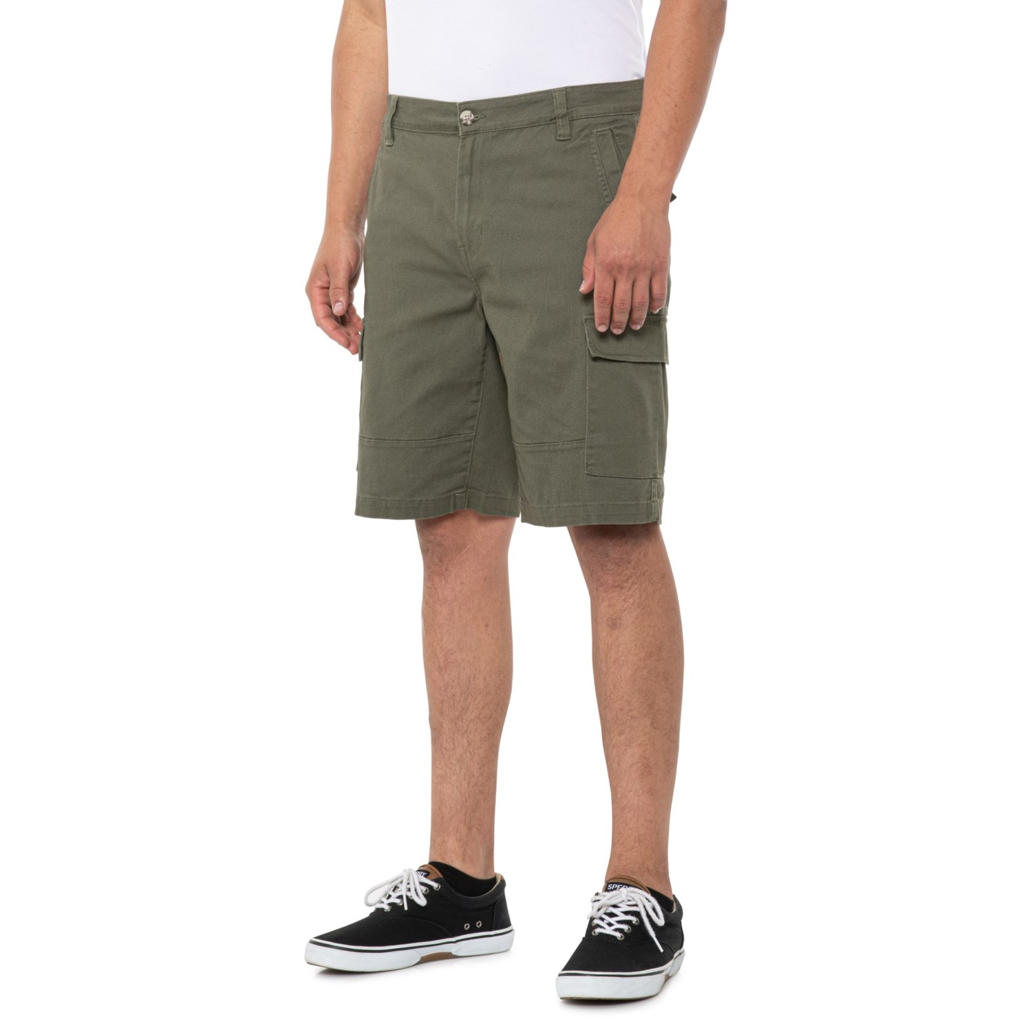 Eddie Bauer Twill Cargo Shorts (For Men) Save 57