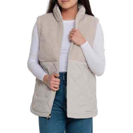 Eddie Bauer Twisp Down Vest - 650 Fill Power in Pumice