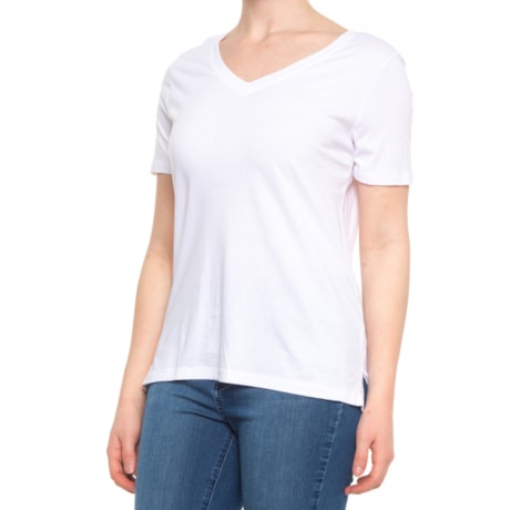 Eddie Bauer V-Neck T-Shirt (For Women 