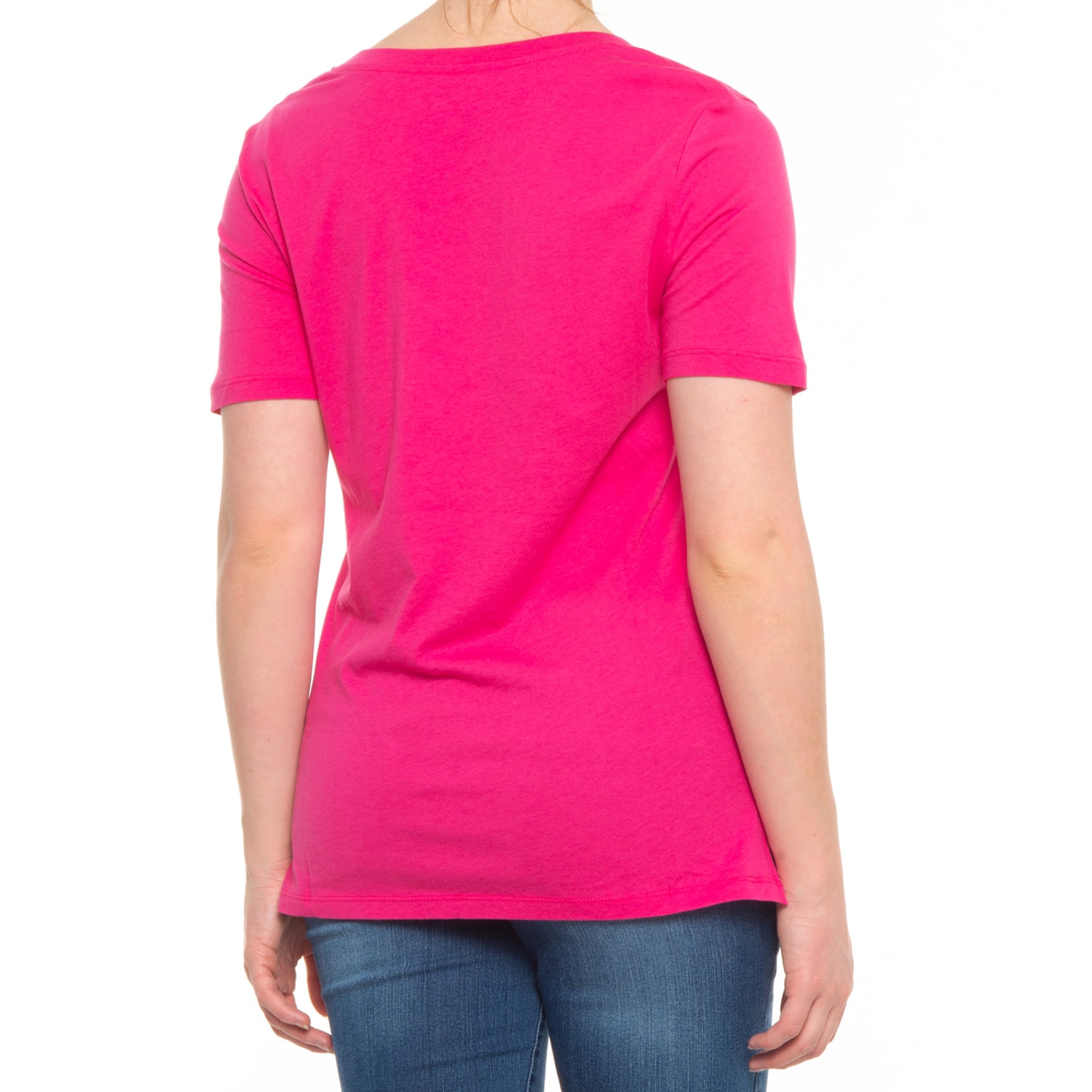 Eddie Bauer V-Neck T-Shirt (For Women 