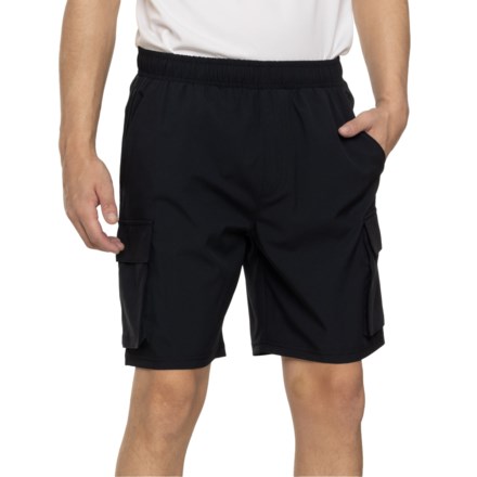 Eddie Bauer Voyager Cargo Shorts - 8” in Black
