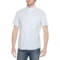Eddie Bauer Voyager Flex Shirt - UPF 30, Short Sleeve in Ltblue