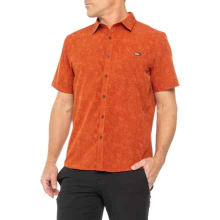 Eddie Bauer Walker Wilderness Shirt - Short Sleeve in Arabian Spice