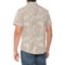 1CHUG_2 Eddie Bauer Walkers Palm Print Shirt - Short Sleeve