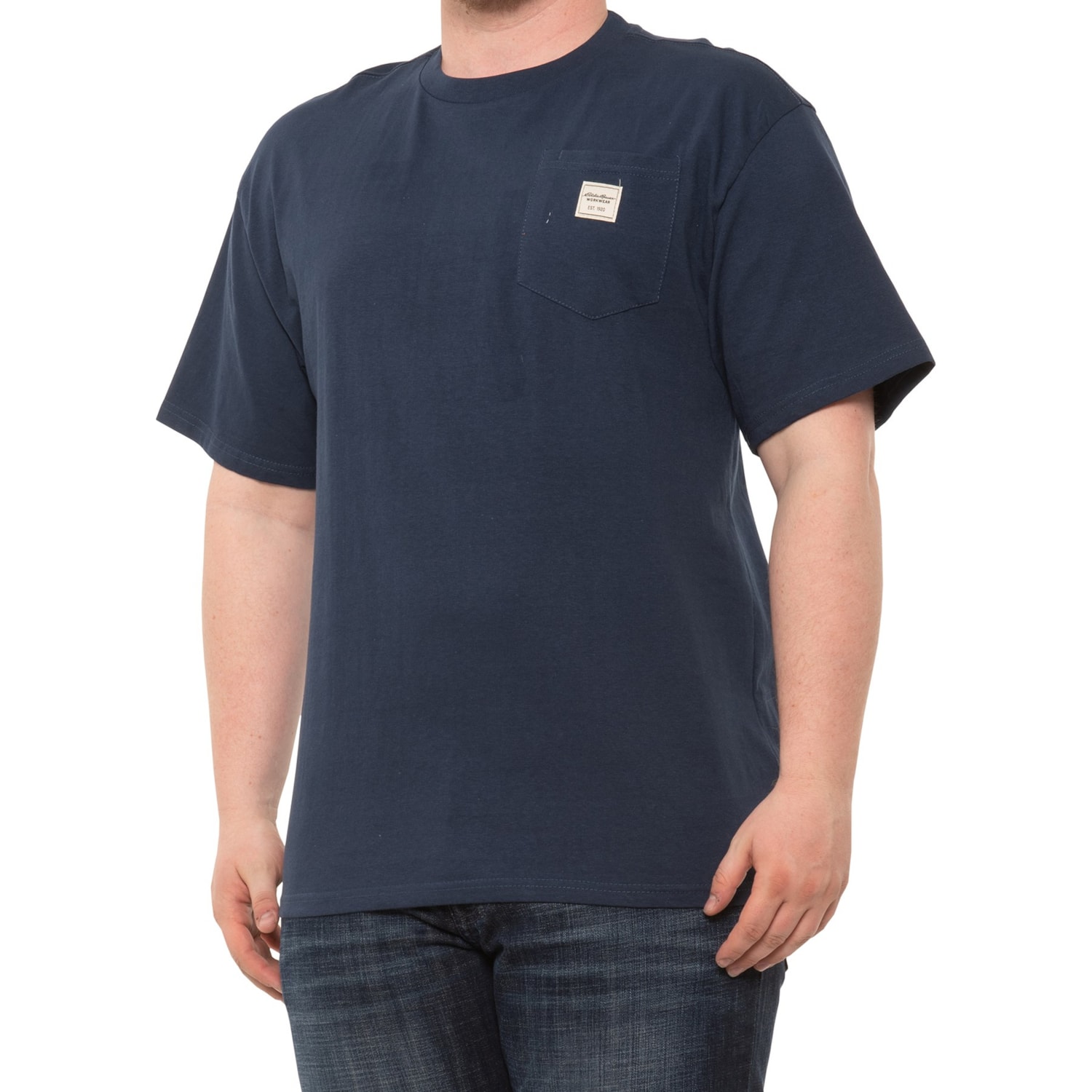 Eddie Bauer Workwear Cotton Pocket T 