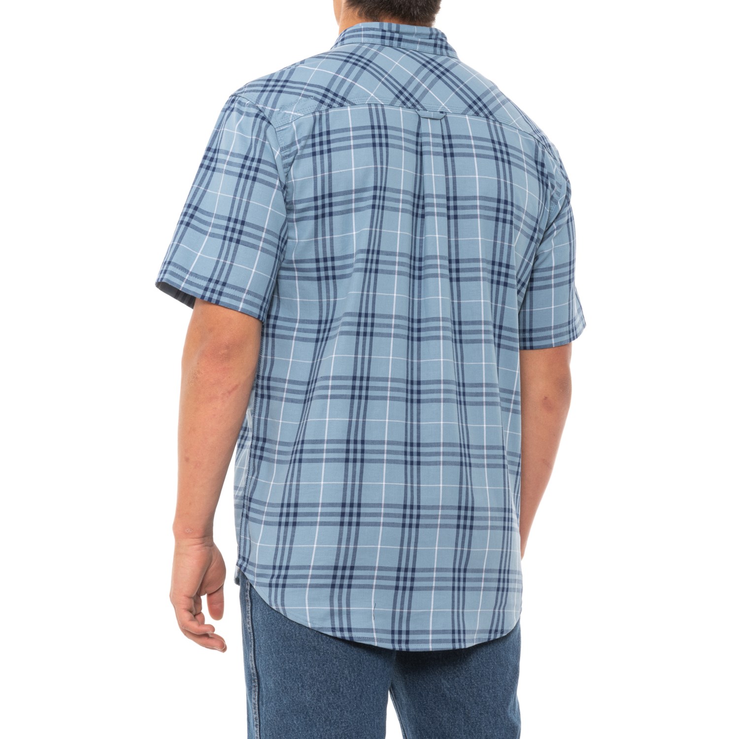 Eddie Bauer Workwear Workload Plaid Woven Work Shirt (For Men) - Save 66%