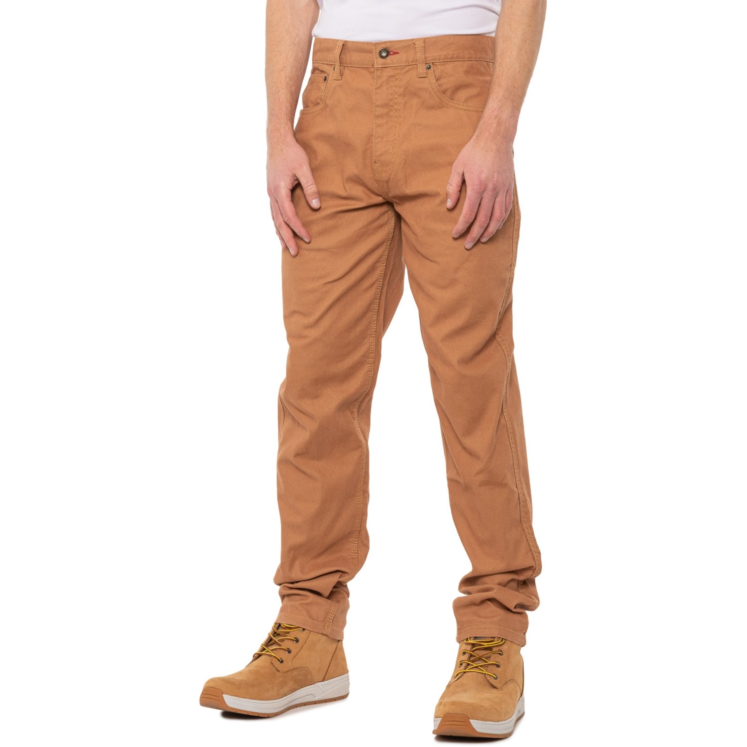 Eddie Bauer Workwear Workman Relaxed Fit Duck Pants (For Men) - Save 57%