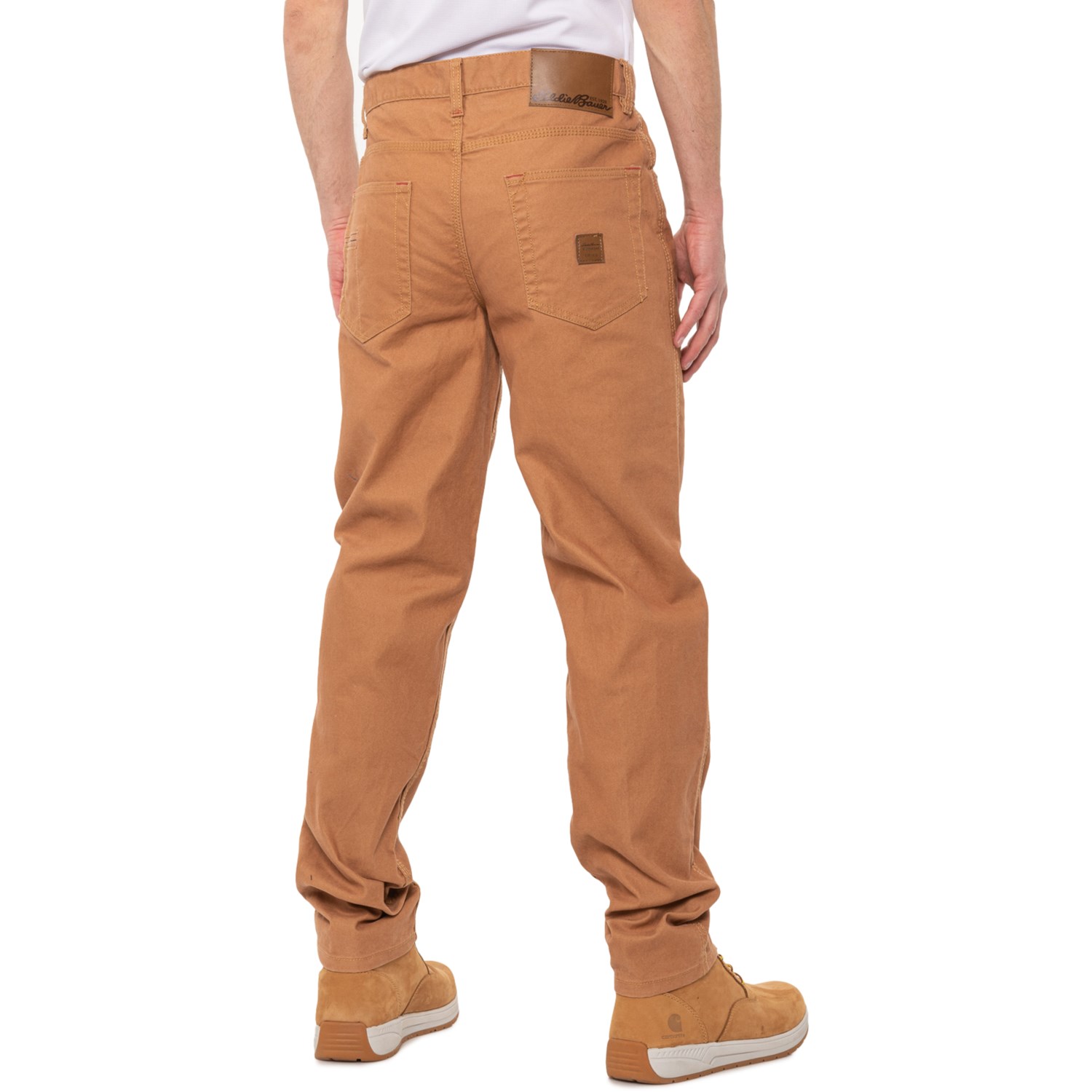 Eddie Bauer Workwear Workman Relaxed Fit Duck Pants (For Men) - Save 57%